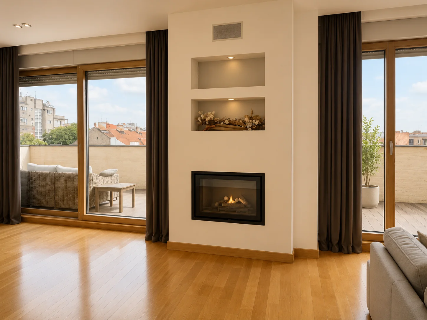 Penthouse u starom delu Beograda — slika 22